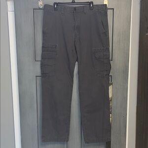 Eddie Bauer Men's 38x34 Charcoal Cargo Pants Size